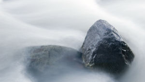 Untitled 1 A rock in the river