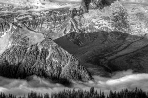 Mt Rainier Glacier Mt Rainier at Dawn