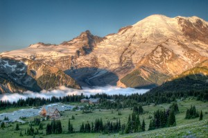 Mt Rainier at Dawn Mt Rainier at Dawn