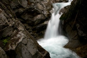 Waterfall at Mt Rainier Waterfall at Mt Rainier